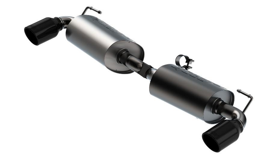 Borla S-Type Axle-Back Exhaust Systems 11972BC