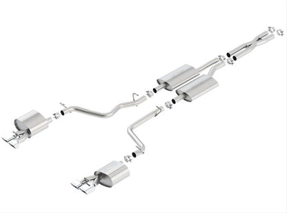 Borla S-Type Cat-Back Exhaust Systems 140482