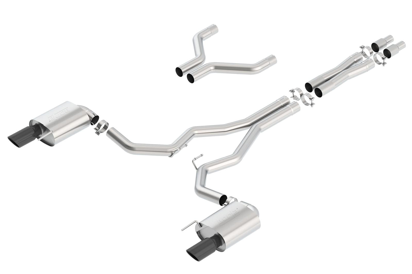 Borla S-Type Cat-Back Exhaust Systems 140629BC