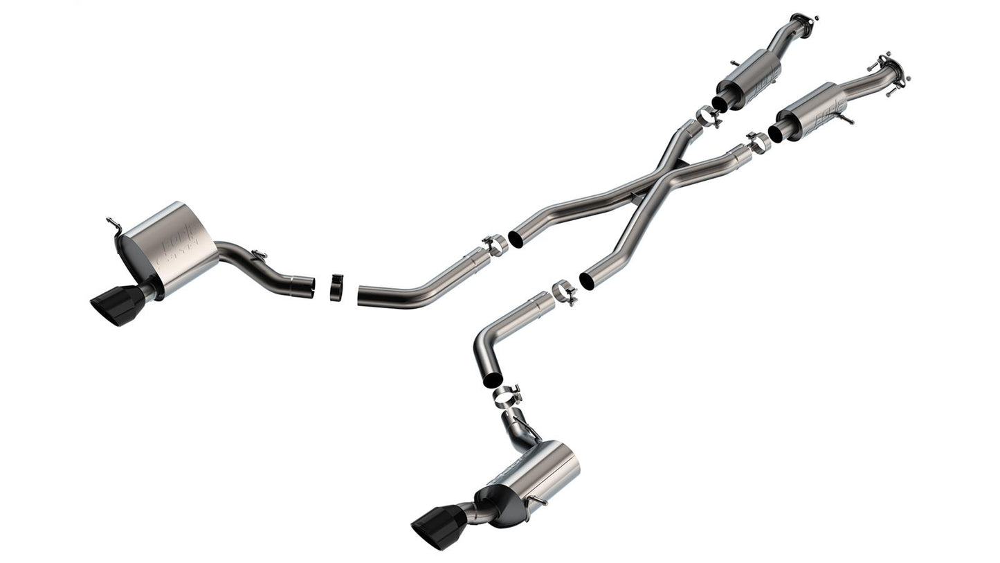 Borla S-Type Cat-Back Exhaust Systems 140632CB