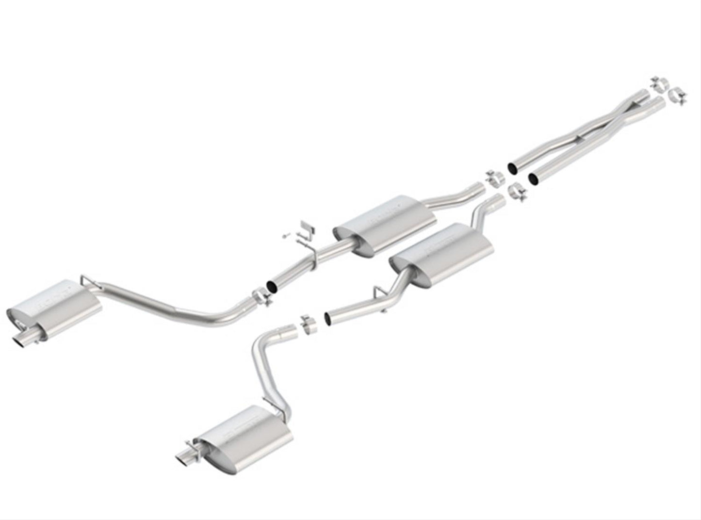 Borla S-Type Cat-Back Exhaust Systems 140685
