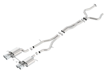 Borla S-Type Cat-Back Exhaust Systems 140692