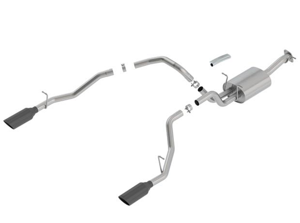 Borla S-Type Cat-Back Exhaust Systems 140752BC