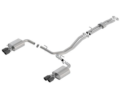 Borla S-Type Cat-Back Exhaust Systems 140765BC