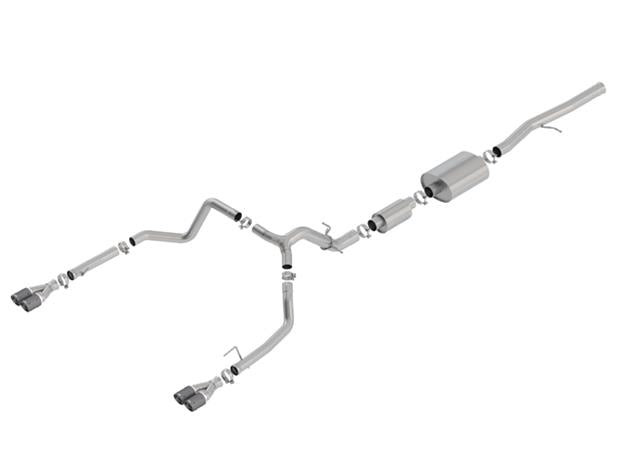 Borla S-Type Cat-Back Exhaust Systems 140774CF