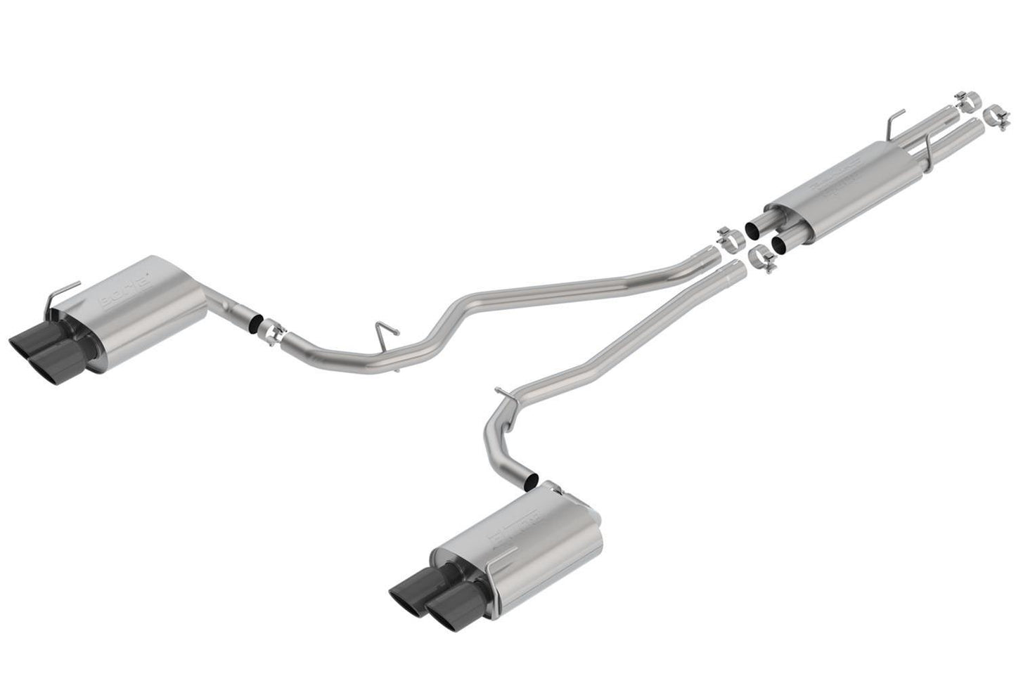 Borla S-Type Cat-Back Exhaust Systems 140820BC