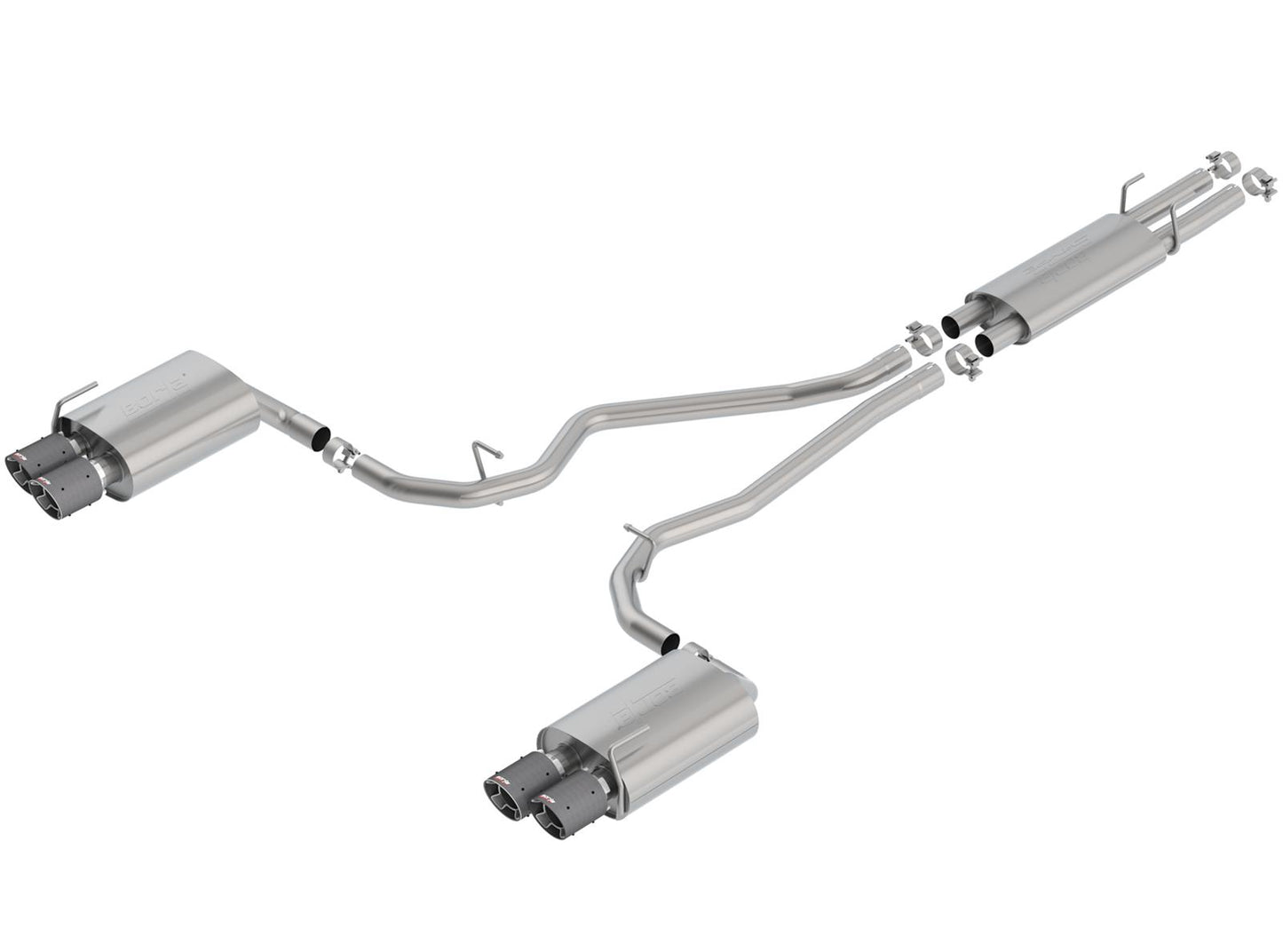 Borla S-Type Cat-Back Exhaust Systems 140820CF