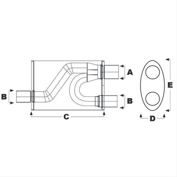 Borla ProXS Mufflers 40474