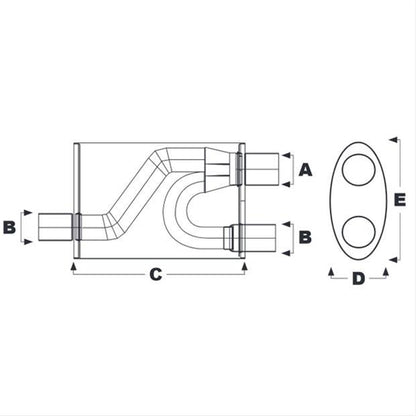 Borla ProXS Mufflers 40474