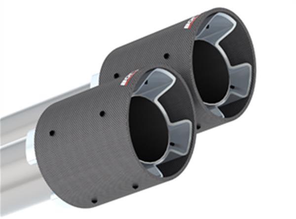 Borla Carbon Fiber Exhaust Tips 60673CF
