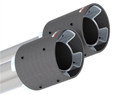 Borla Carbon Fiber Exhaust Tips 60673CF