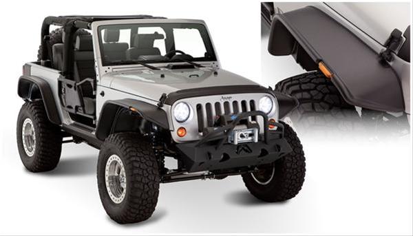 Bushwacker Flat-Style Fender Flares 10919-07