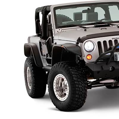 Bushwacker Flat-Style Fender Flares 10919-07