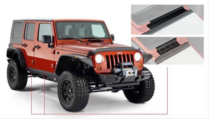 Bushwacker Trail Armor Rocker Panel and Sill Plate Covers 14012