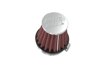 K&N Universal Chrome Filter 2.125 in Flange ID / 3in Base OD / 2in Top OD / 2.75in Height RC-2340