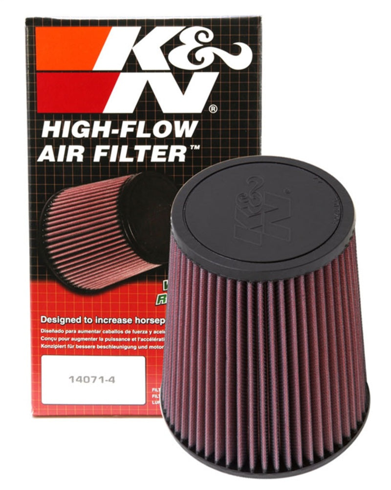 K&N 6 inch OD-Base 4 1/2 inch OD-Top 7 Inch H Round Tapered Universal Air Filter RF-1015