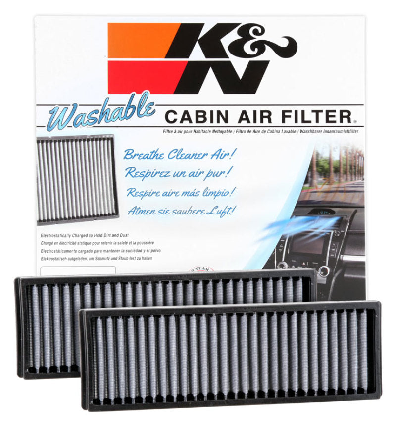 K&N 99-03 Acura TL / 01-03 Acura CL / 98-02 Honda Accord 2.3L/3.0L Cabin Air Filter (2 Per Box) VF3006