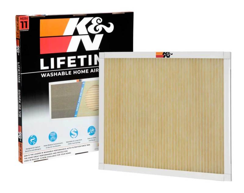 K&N HVAC Filter - 20 x 20 x 1 HVC-12020