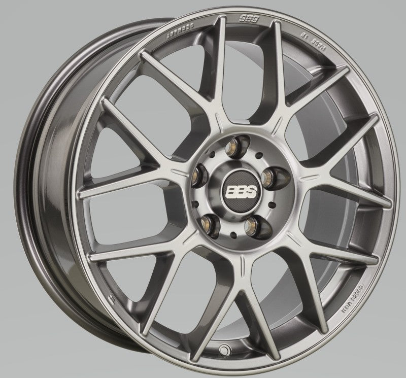 BBS XR 19x8.5 5x120 ET35 Platinum Gloss Wheel -82mm PFS/Clip Required XR0204PG