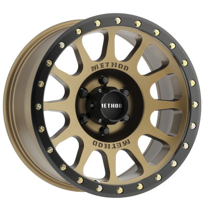 Method Race Wheels MR305 NV Matte Bronze Wheels with Matte Black Ring MR30589060900