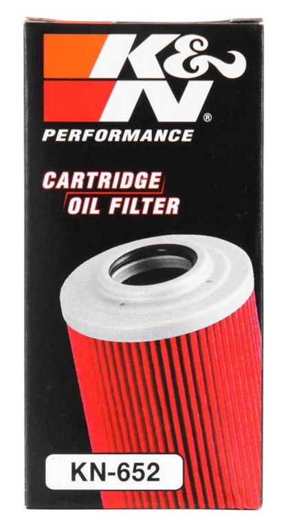 K&N 1.313in OD x 3.438in H Oil Filter KN-652