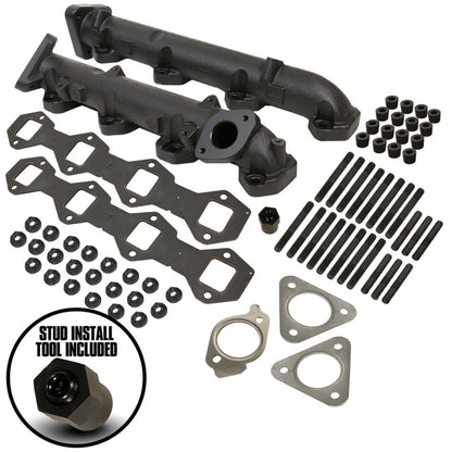 BD Diesel Exhaust Manifold Kit - Ford 2011-2014 F250/F350/F450/F550 6.7L PowerStroke 1043007