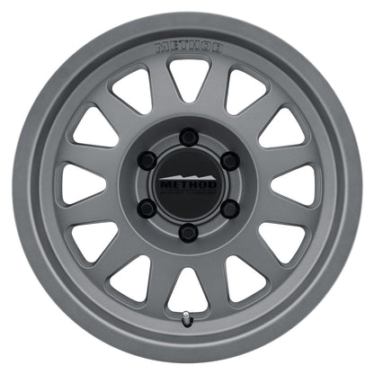 Method Race Wheels MR704 Matte Titanium Wheels MR70478555800