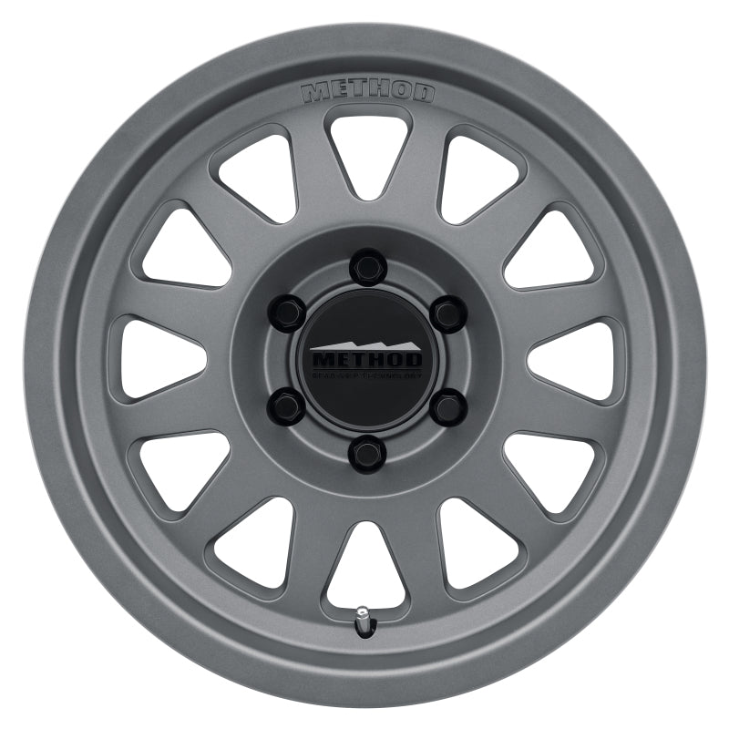 Method Race Wheels MR704 Matte Titanium Wheels MR70478560800