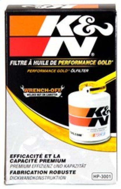 K&N Oil Filter OIL FILTER; AUTOMOTIVE HP-3001