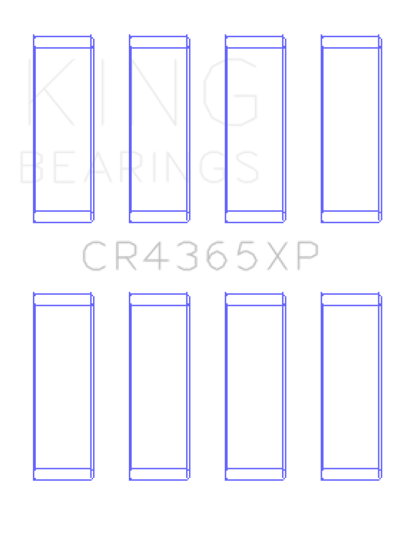 King XP-Series Rod Bearings CR4365XP