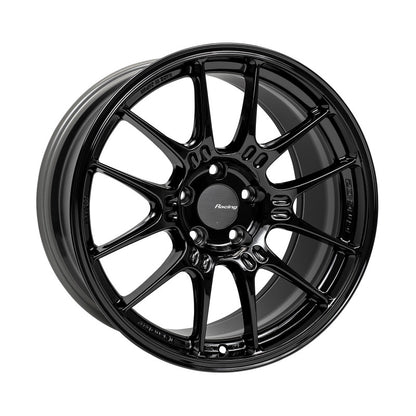 Enkei GTC02 18x9.5 5x114.3 40mm Offset 75mm Bore Gloss Black Wheel 534-895-6540GB