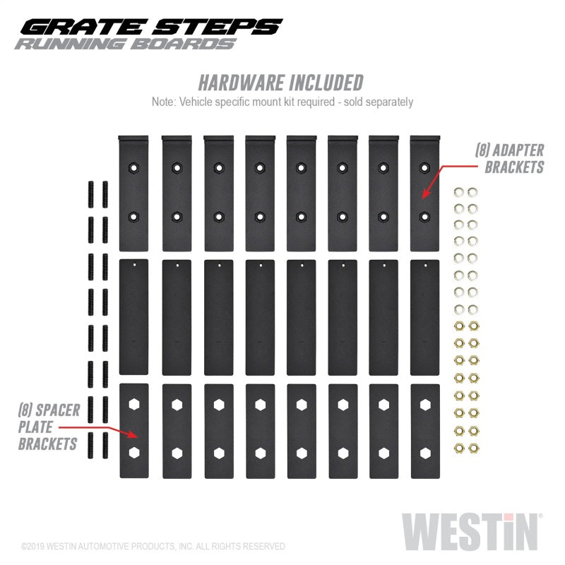 Westin Grate Steps Running Boards 27-74735