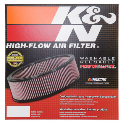 K&N Custom Round Air Filter 14in OD 12in ID 4in Height E-3730