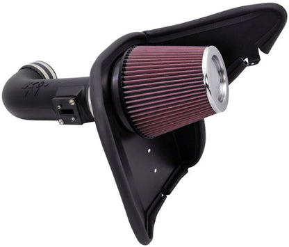 K&N 10 Chevy Camaro 6.2L V8 Aircharger Performance Intake 63-3074
