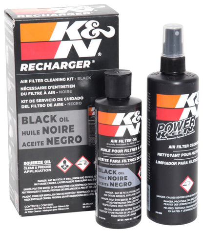 K&N Filter Cleaning Kit - Squeeze Black 99-5050BK