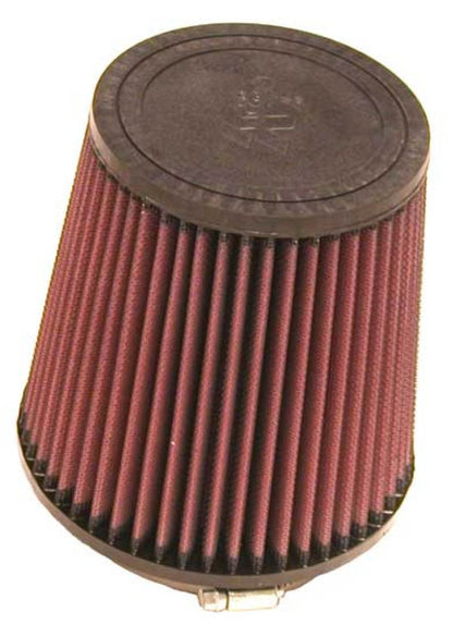 K&N Filter Universal Rubber Filter Round Tapered 4.5in  Flange 5.875in Base 4.5 inch Top 6in  Height RU-4740