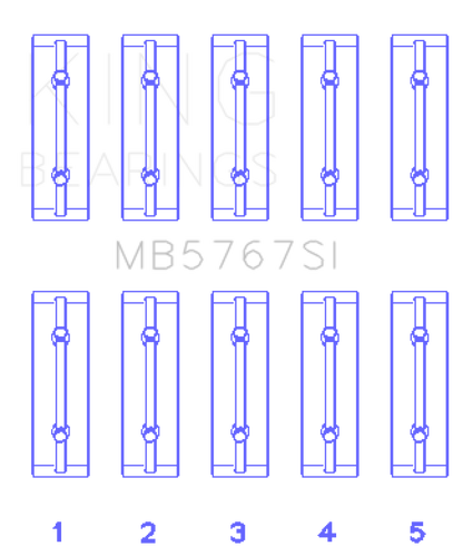 King SI-Series Main Bearings MB5767SI