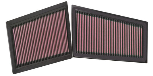 K&N Replacement Air Filter MERCEDES C280/320 3.0L V6 CDi (2 PER BOX) 33-2940