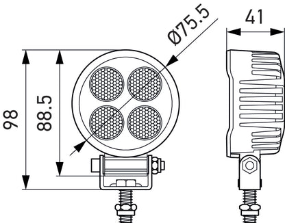 Hella Light Bars, Light Pods and Fog Lights 357111002