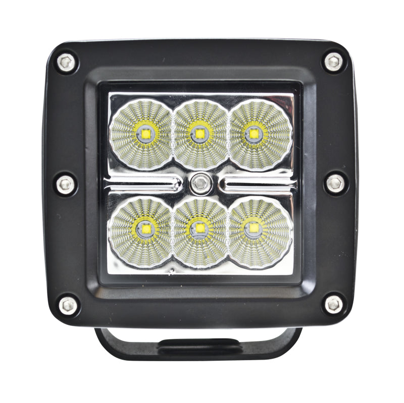Hella Value Fit 3.1in - 18W Cube Flood Beam - LED Light 357204051