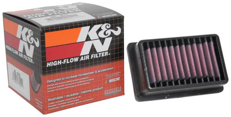 K&N 16-19 Moto Guzzi V9 Bobber 853CC Replacement Air Filter MG-8516