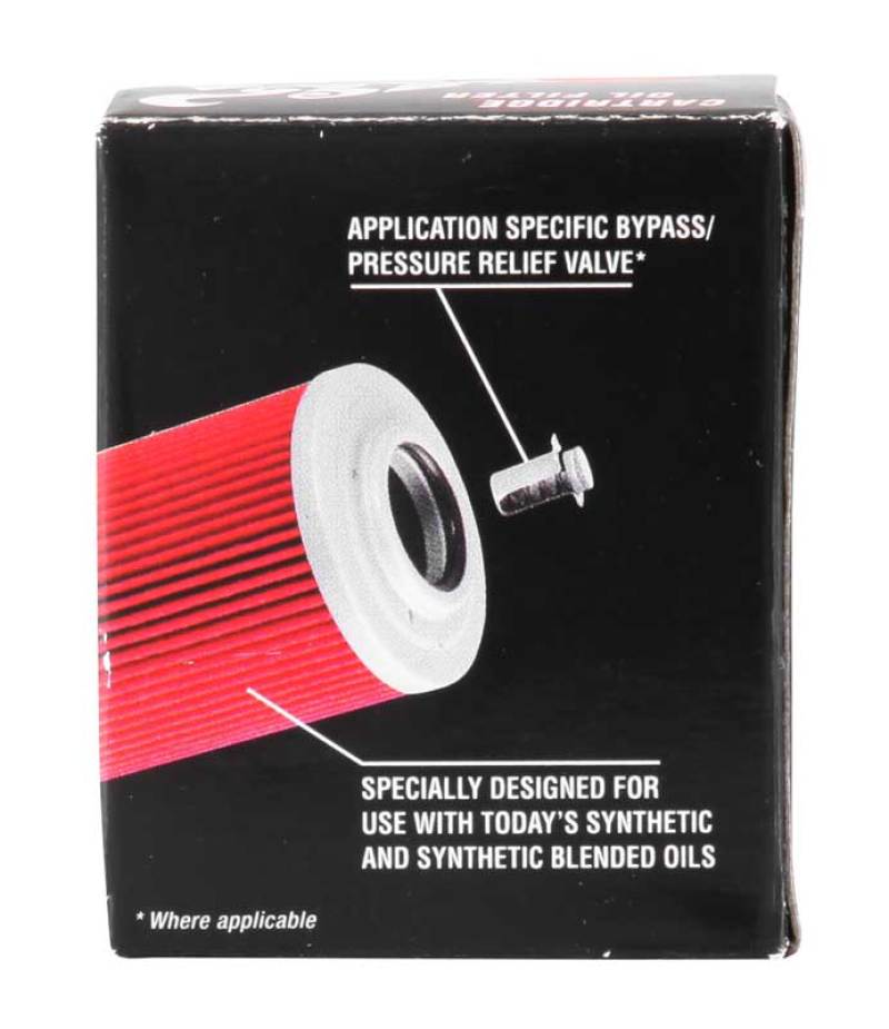 K&N Yamaha 1.5in OD x 1.844in H Oil Filter KN-142