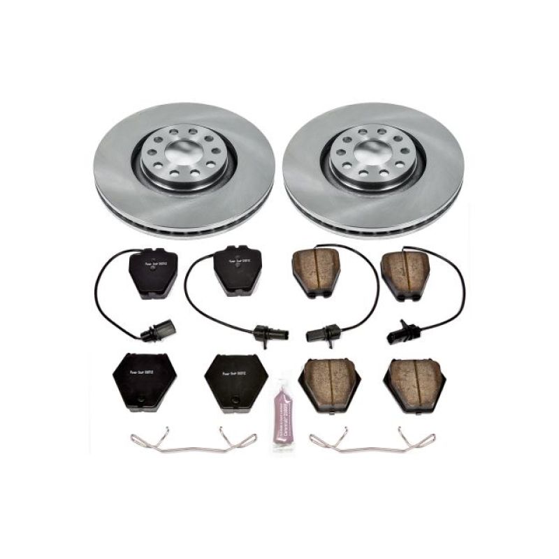 Power Stop Z17 Evolution Plus Stock Replacement Brake Kits KOE886