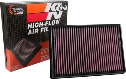 K&N 11-18 Nissan NV400 L4-2.3L DSL Replacement Drop In Air Filter 33-3067