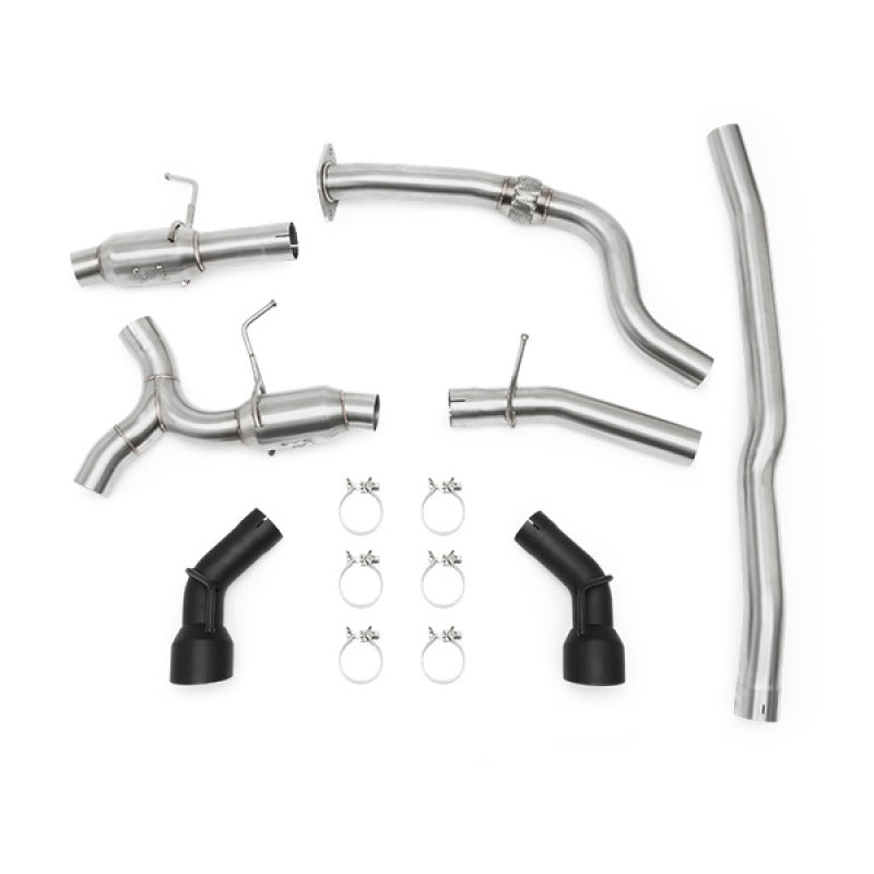 Mishimoto Pro Cat-Back Exhausts MMEXH-CAM4-16DTPBK