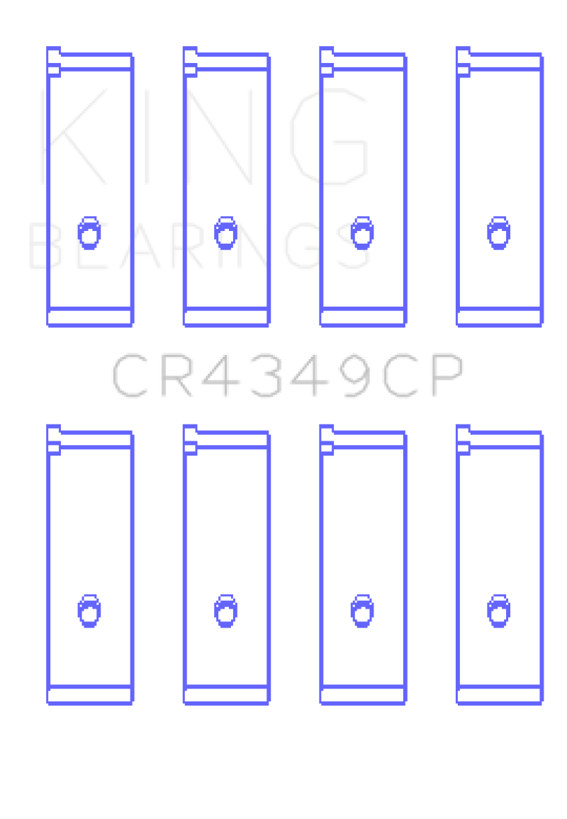 King CP-Series Rod Bearings CR4349CP025