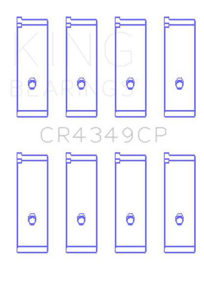 King CP-Series Rod Bearings CR4349CP025