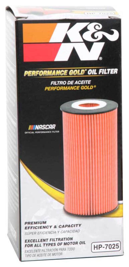 K&N Performance Oil Filter for 11-13 Chrysler 200/300 3.6L / 11-13 Dodge Durango 3.6L HP-7025