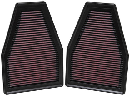 K&N Replacement Air Filter 12-13 Porsche 911 3.4L / 12 911 3.8L / 13 911 3.6L / 13 911 Carrera 3.8L 33-2484