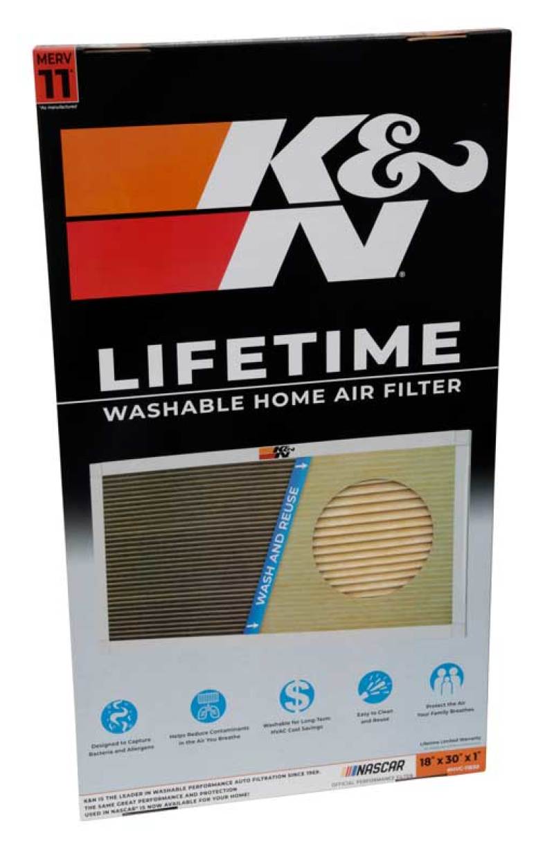 K&N HVAC Filter - 18 x 30 x 1 HVC-11830